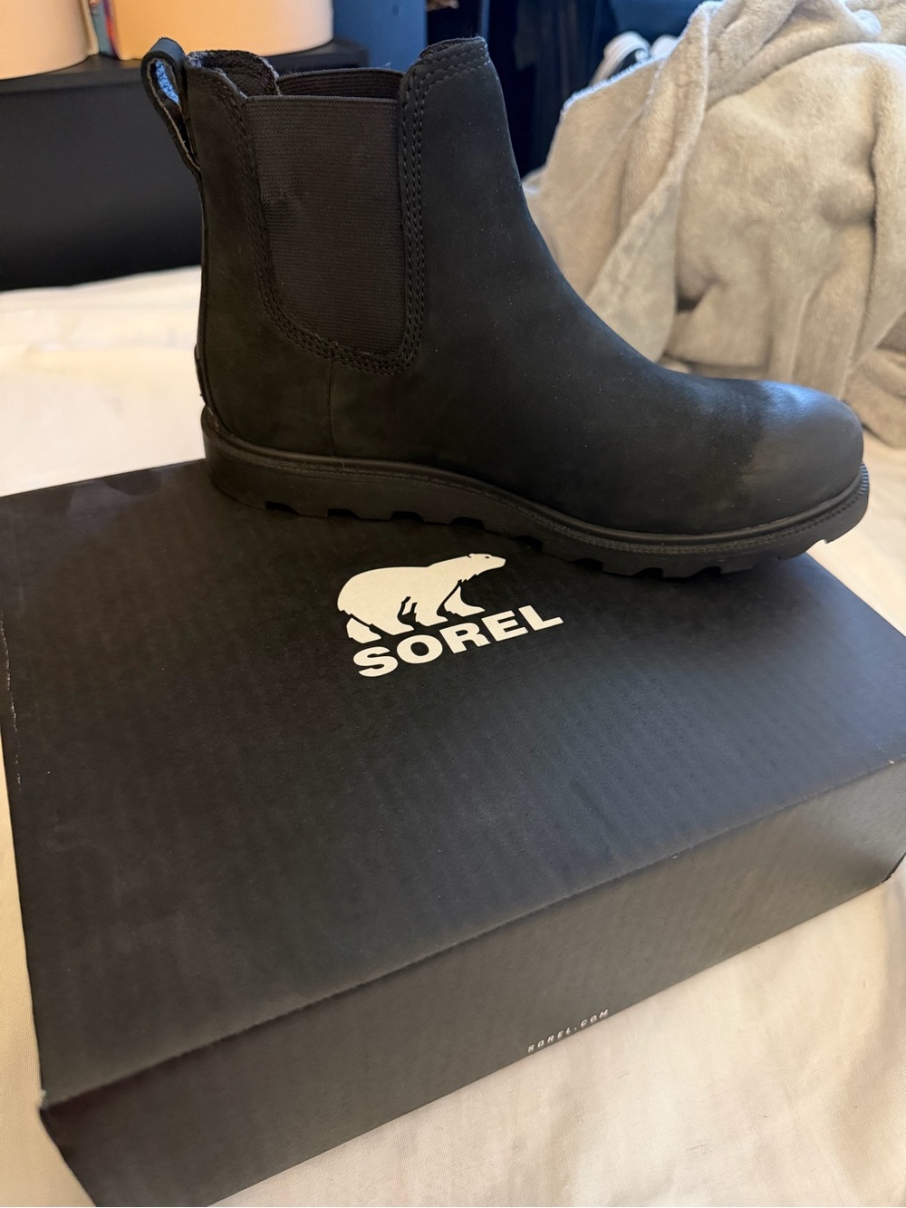 Sorel Black Chelsea Women's Waterproof Ankle Boot